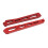Set di supporto in alluminio per telaio RC per auto da 1/7 e 1/8, rosso 2