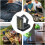 Grill Cleaning Brush with Copper Wire Bristles, Right Angle Scraper, RustResistant BBQ Tool 3