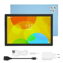 10-Zoll-Android-Tablet mit Octa-Core-Prozessor, Dualband-WLAN (WiFi 5), IPS-Display, langer Akkulaufzeit, wiederverwendbarem Akku und