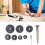 Internal Plastic Pipe Cutter with Grinding Wheel PVC Plumbing Inside Cutter Set 15