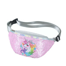 Fanny Pack With Reversible Sequins, Adjustable Belt Strap Shiny Style Waist Bag For Women Girls, Multifunction Crossbody Chest Pouch For Travel Party