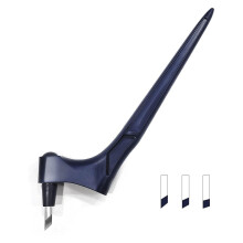 Criando maravilhas: Cortador ergonômico em formato de caneta, design funcional para curvas suaves e cantos precisos.