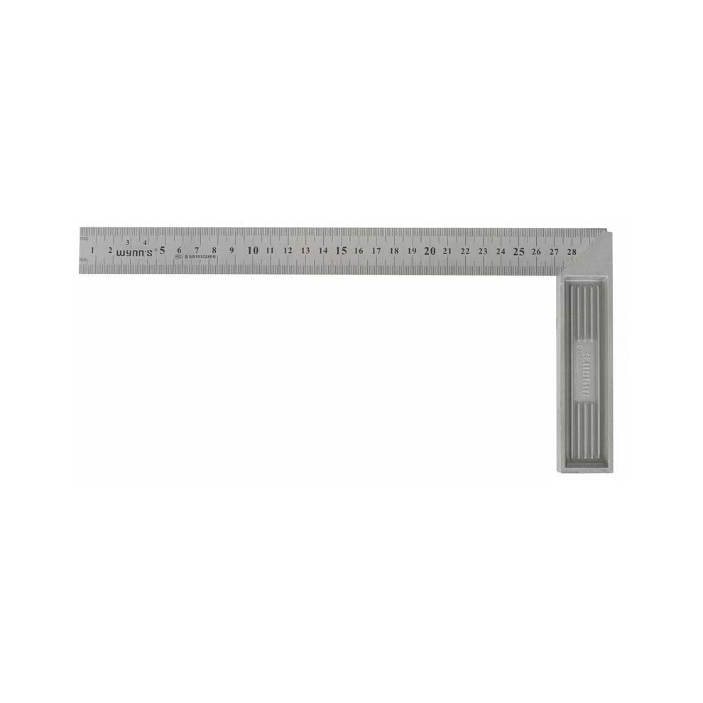 Craftsmanship Right Angle Ruler, Precision Measuring Tool With 45 And 90 Angles, High-Quality Stainless Steel For Longevity And Accuracy 9358999378510