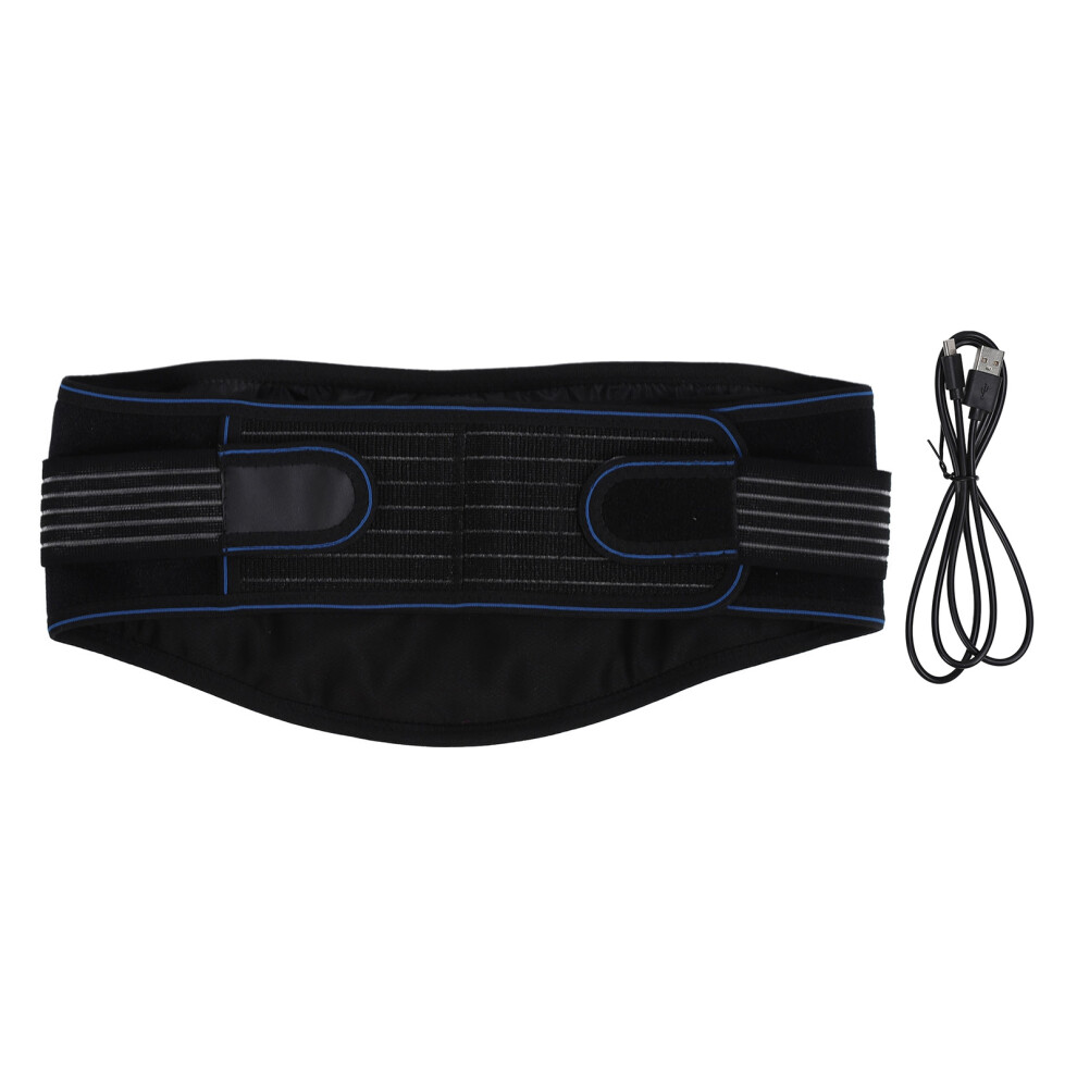 Adjustable Lumbar Support Posture Corrector With Vibration Therapy For Back Pain Relief