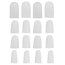 Silicone Toe Cover, Cushioned Big Toe Protector Pain Relief Breathable Anti Friction Corn Calluses Protection for Men Women