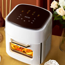 Air Fryer Toaster Oven Combo 15L Extra Large Capacity with LED Touchscreen for Family Cooking