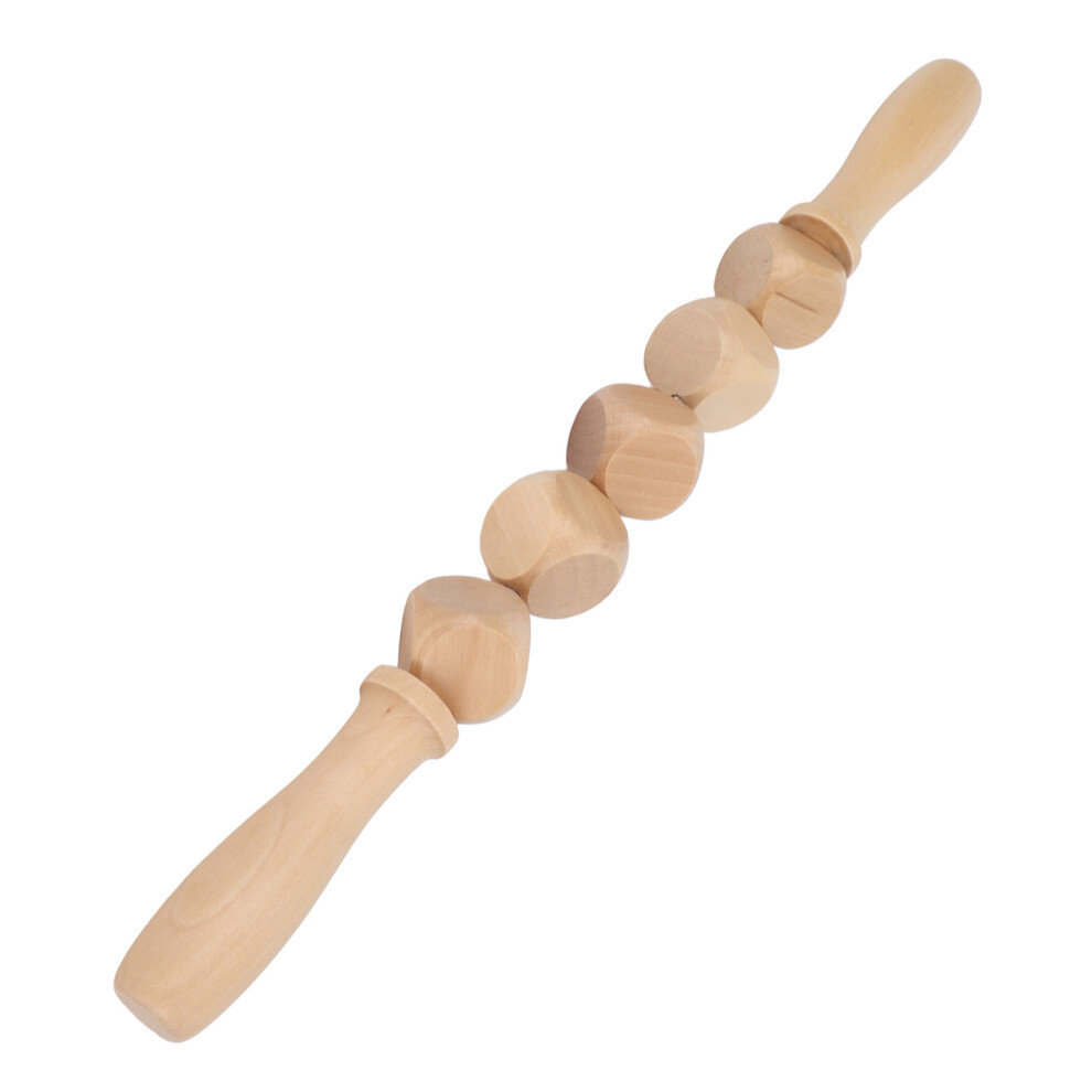 Natural Wood Therapy Roller for Cellulite and Muscle Recovery