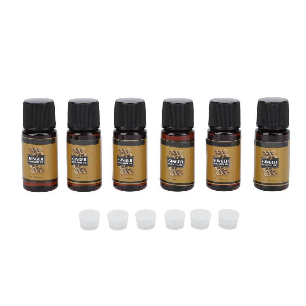 Aromatherapy Oil, Essential Oil for Digestive Health with Pure Natural Ingredients, 10ml/Bottle, Therapeutic Grade Ginger Oil with Warming