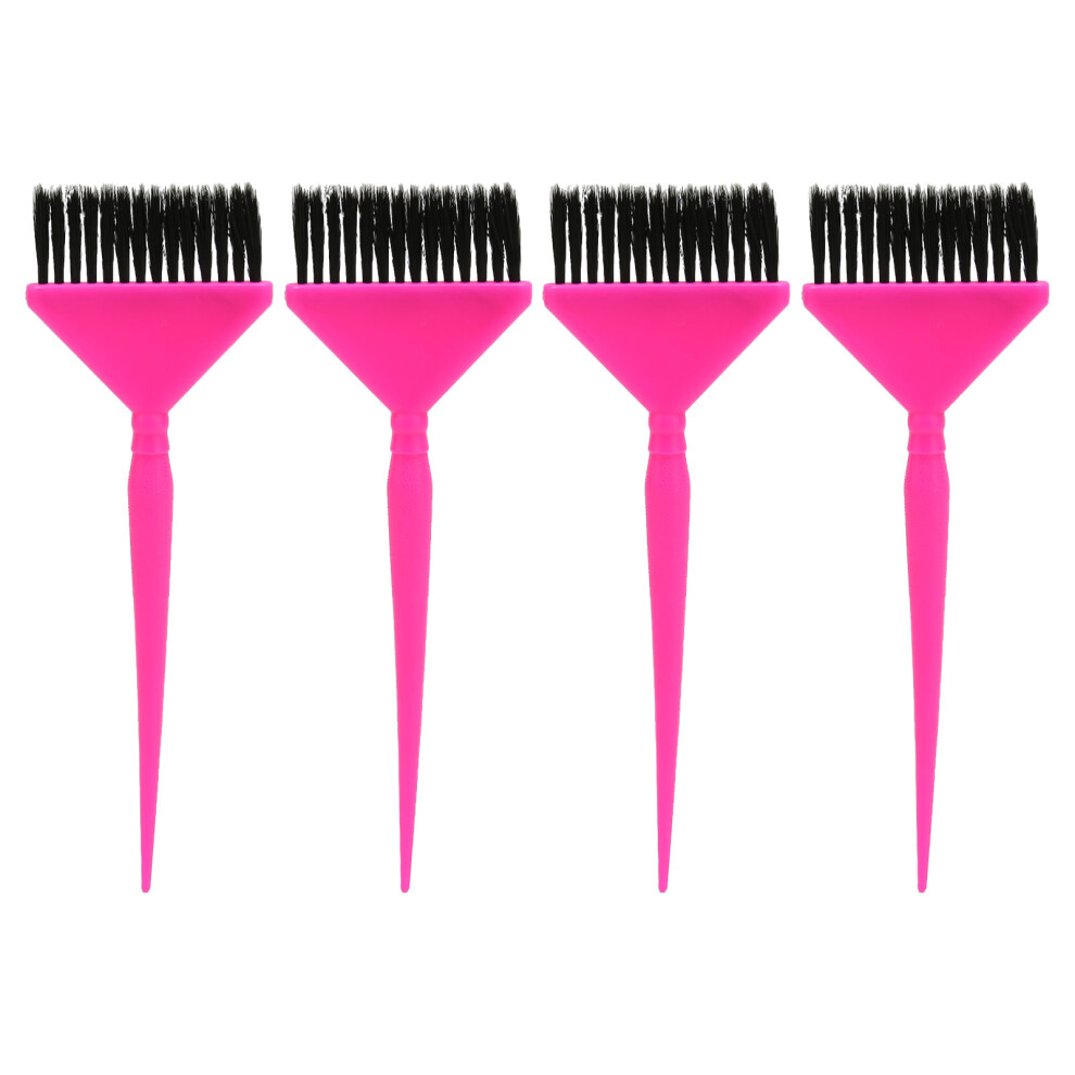 Balayage Hair Dye Tools, 4Pcs Hair Color Brushes And Mixing Bowl Set For Stylists With Smooth Applications