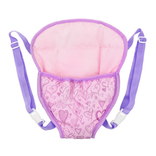 Mochila para transportar bonecas de 45 cm (18 polegadas), construção robusta de alta qualidade com bordas reforçadas, design dobrável e portátil