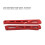 Set di supporto in alluminio per telaio RC per auto da 1/7 e 1/8, rosso 4