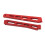 Set di supporto in alluminio per telaio RC per auto da 1/7 e 1/8, rosso 8