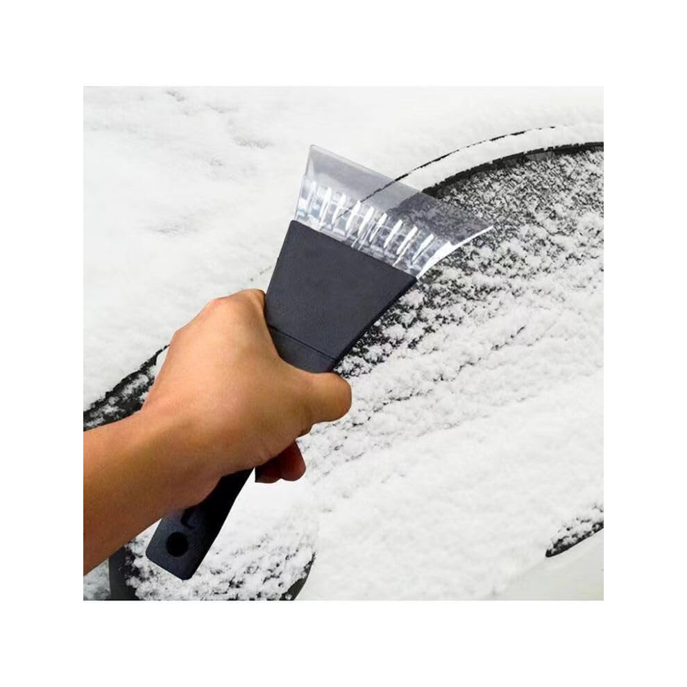 Snow Shovel For Car With Ergonomic Grip, Corrosion Resistant Folding Design, Winter Snow Removal Tool 9347817081602