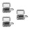 3Pièces Cendrier Portable Mini Acier Inoxydable Avec Couvercle Argent 4