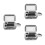3Pièces Cendrier Portable Mini Acier Inoxydable Avec Couvercle Argent 8