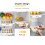 Refrigerator Drawer Type Egg Fruit Storage Box Kitchen Accessories Organizer Shelf Fridge Storage Shelf 4