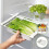 Refrigerator Drawer Type Egg Fruit Storage Box Kitchen Accessories Organizer Shelf Fridge Storage Shelf 5