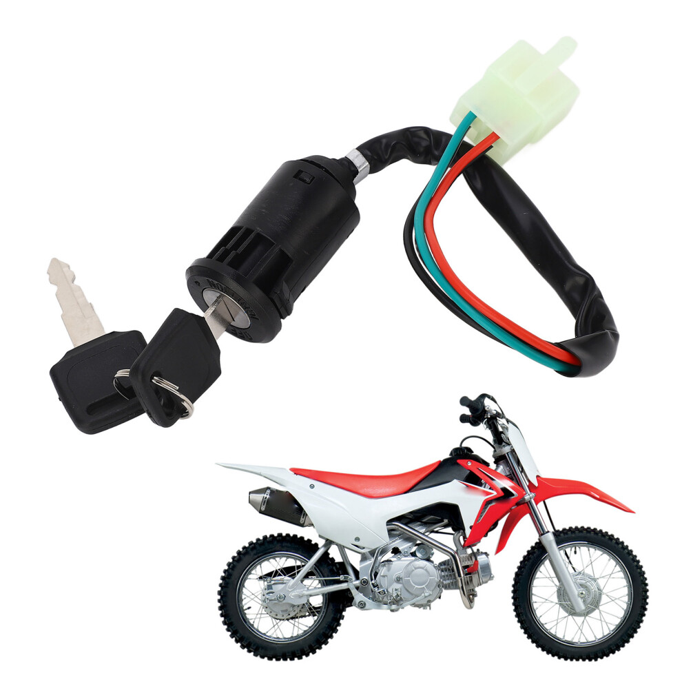 4 Pin Wire Ignition Switch For Atv Quad With 2 Keys Heavy Duty Durable 4681370380211