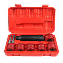 9pcs Wheel Studs Cleaner Brush Set for Automotive Rust and Debris Removal from Car Hubs Compatible with Various Models