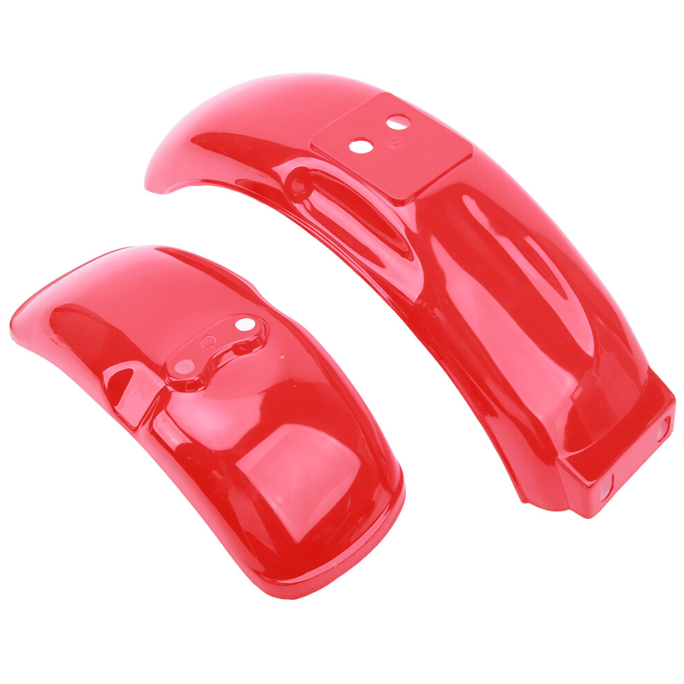High Gloss Motorcycle Fender For Z50, Z110, Z125 Bikes, 8In & 10In Wheels Red 7891370380273