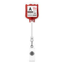Eye Catching Handmade Blood Bag Keychain Pendant Jewelry-Type A