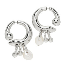 Imitation Pearl Earrings for Women Trendy Detachable Drop