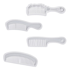 Kamm Silikonform Epoxidharz Gussform Salon Haar-Kombination