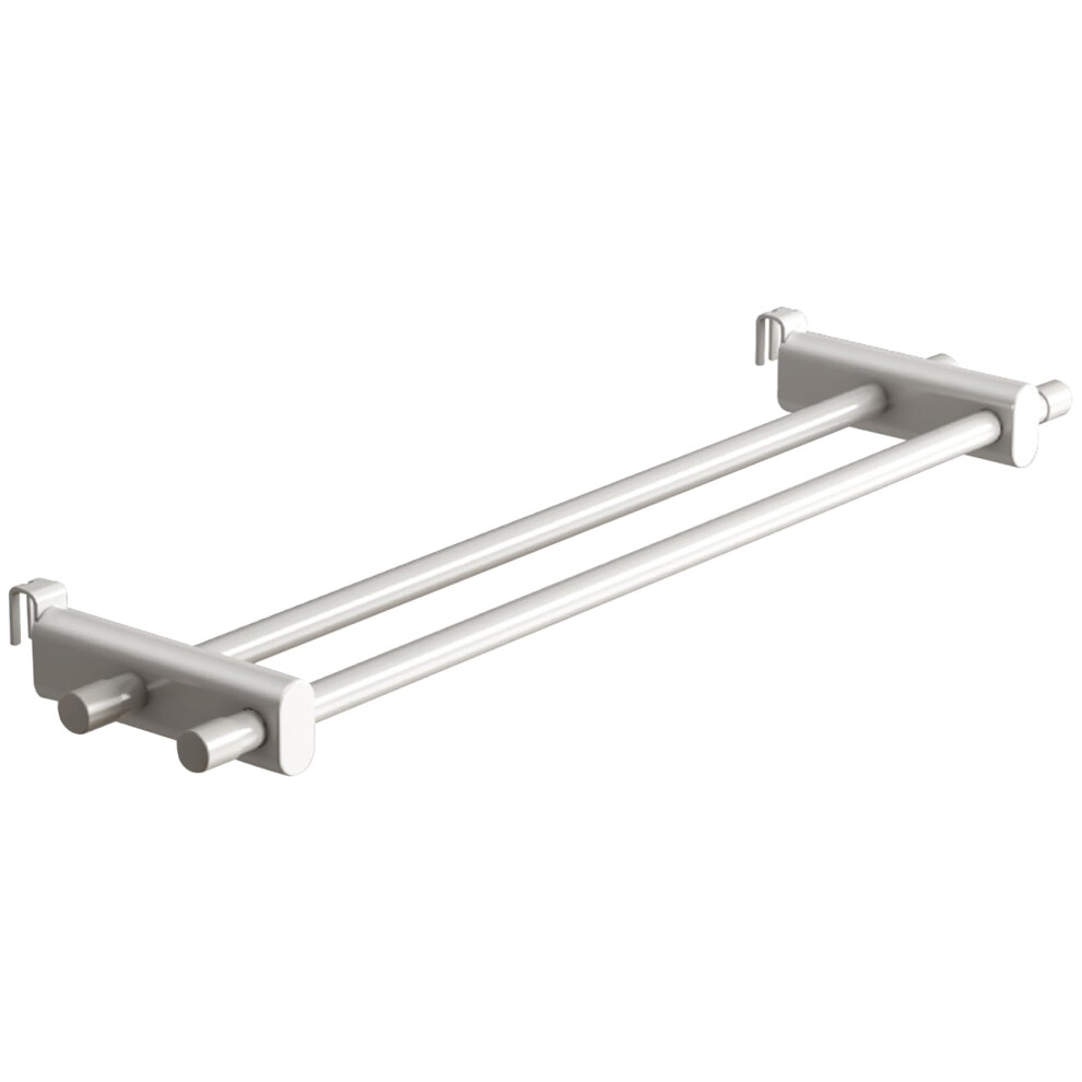 Radiator Towel Rail 19.7In Heatresistant Double Panel Heated Towel Rack For Bathroom Towels And Clothes 9347817082227