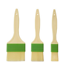Baking Brush Set 3Piece PP Handle NonSlip Pastry Oil Brush For Baking And Pastry Making