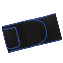 Elastic Rubber Waist Trainer Belt for Men & Women, Blue, Slimming