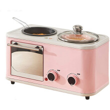 Mini Convection Oven with Adjustable Temperature Control, Even Heat Distribution, Auto Defrost