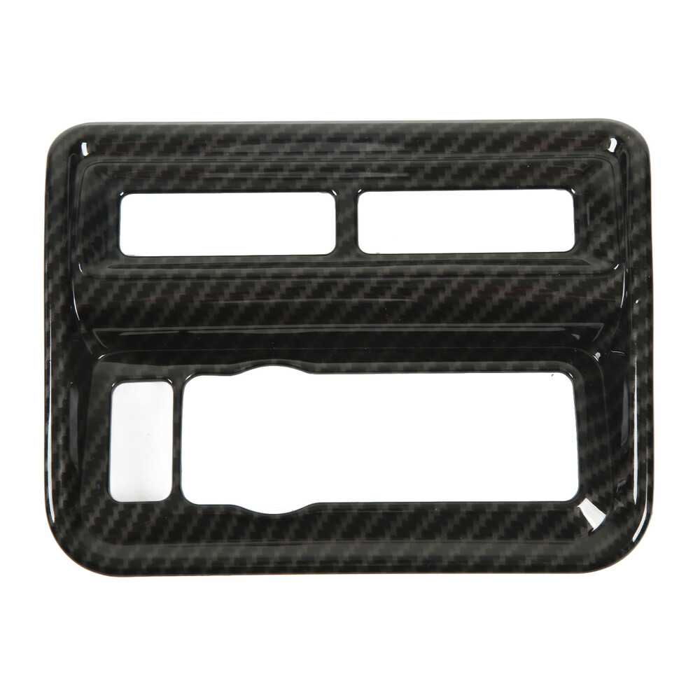 Carbon Fiber Headlight Switch Panel Trim For Ford 2021 Replacement 5041371466410