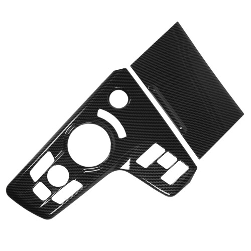 Rust-Proof Carbon Pattern Gear Shift Panel Cover for Kia Sportage Hybrid 2022+ 1