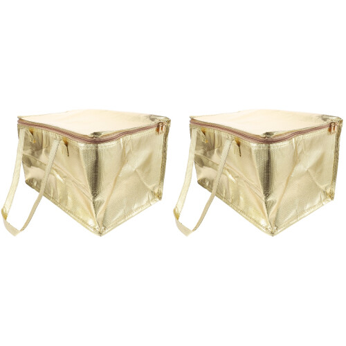 2Ud Bolsa Térmica Con , Duradera Para Comida Y Catering 2