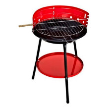 BBQ Grill Skewer 50cm Red Churrasco Stainless Steel for Grilling Performance