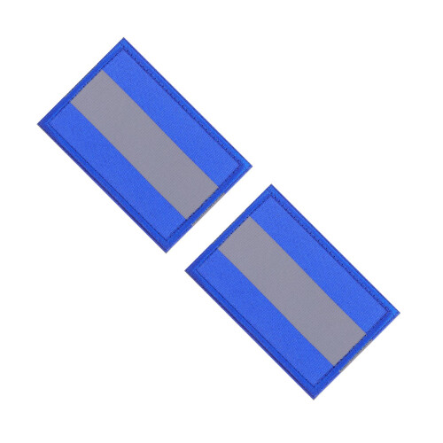 2Ud Reflectantes Azul Nylon Para Deporte Y Accesorios 2