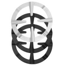 3pcs Cast Iron Wok Ring for Gas Stove Rack, Stable Heavy Duty Support for Kitchen Cooking