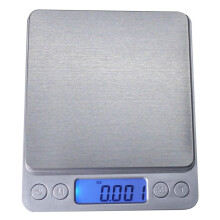 Bilancia digitale Grammi Oncie, Design compatto, Display LCD retroilluminato, Funzione tara, Conversione unità Piattaforma in acciaio inossidabile,