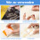 Grid Design Stamping Tools, Easy Grip Design Acrylic Clear Stamping Blocks for Accurate Image Placement, Adjustable Positioning with Smooth Edges, 6