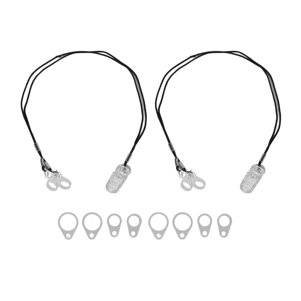 Hearing Aid Clip Anti Lost Hearing Aid Lanyard Protective Fixation Cord Lightweight Hearing Aid Accessories Secure BTE Hearing Aid Holder For Seniors