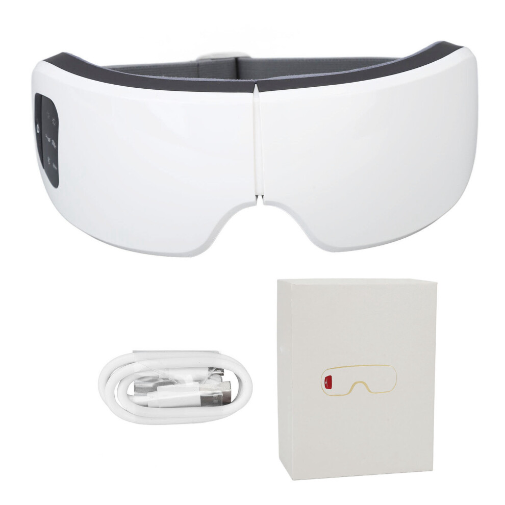 Electric Eye Massager With Heating And Massage Airbag Kneading Constant Temperature Hot Compress For Relaxing Therapy Bluetooth Music Functionality
