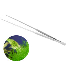 Kit de ferramentas para aquário para cuidados completos com o tanque, instrumento multifuncional com cabo longo em aço inoxidável e ponta