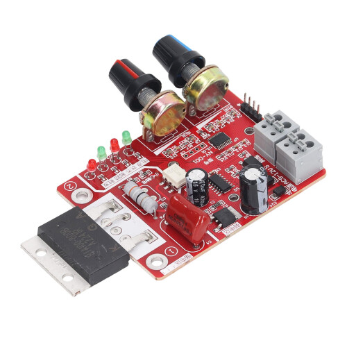 Spot Welding Control Board 100A, Digital Microcontroller Control, Easy Installation, Long Service Life For Simple Welding