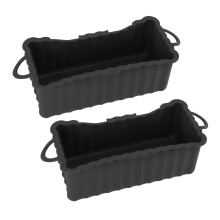 2 Stück Silikon-Ölschale für Blackstone Griddle – Wiederverwendbar, 22,8 x 8,9 cm