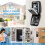 2X Key Box Wall Mounted Large Key Box Secure Waterproof Outdoor Key Box with 12 Code Rustproof Heavy Duty Key 4