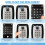 2X Key Box Wall Mounted Large Key Box Secure Waterproof Outdoor Key Box with 12 Code Rustproof Heavy Duty Key 6