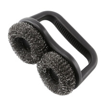 Grill Brush Stainless Steel BBQ Cleaning Brush with Strong Cleaning Power for Outdoor Cooking