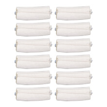 12pcs Portable Hair Heat Foam Pads Cotton Breathable for Salon & Home