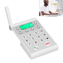 Smart Intercom System 1000m Range Rotatable Antenna White