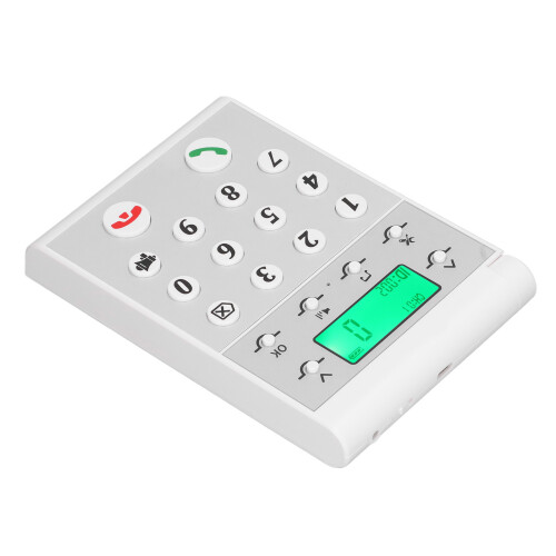 Rotatable Antenna Intercom Phone Clear Calls Up to 1000m White 1
